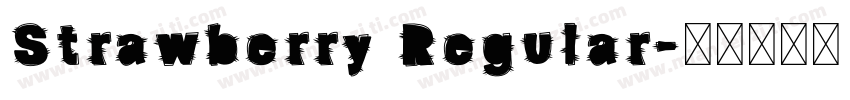 Strawberry Regular字体转换